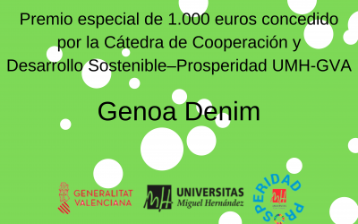 Genoa Denim, una de las marcas ganadoras de la primera fase del 11ª Maratón UMH