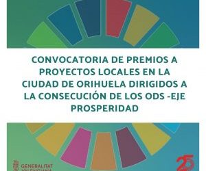 Listado definitivo de solicitudes admitidas y excluidas  de la convocatoria de premios a proyectos locales en la ciudad de Orihuela