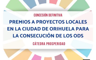 Concesión Definitiva de Premios a Proyectos Locales en la ciudad de Orihuela