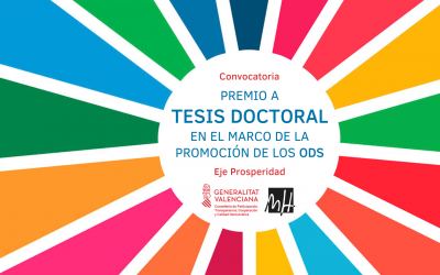 Convocatoria Premio Tesis Doctoral en el marco de la Promoción de ODS – Eje Prosperidad