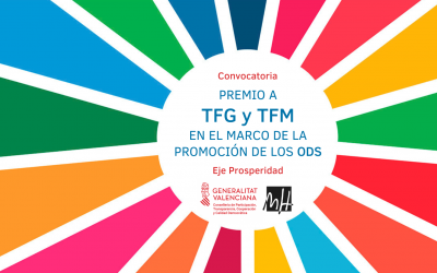 Convocatoria Premio TFG y TFM en el marco de la Promoción de ODS – Eje Prosperidad