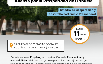 I Sesión de la Mesa de trabajo ‘Alianza por la Prosperidad de Orihuela’